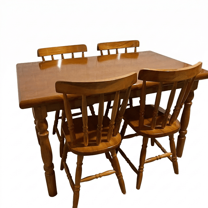 Conjunto Piratini Mesa 125x80 com 4 Cadeiras