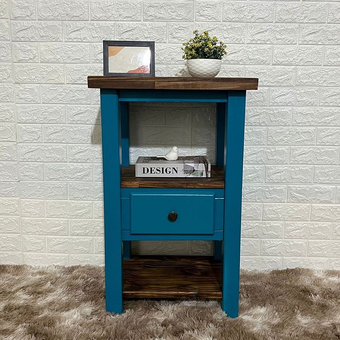 Aparador Rústico de Madeira Pequeno Amazônia - STEAM