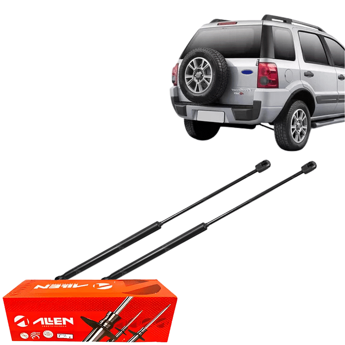 Par Amortecedor Tampa Traseira Ecosport 2003 2004 A 2012