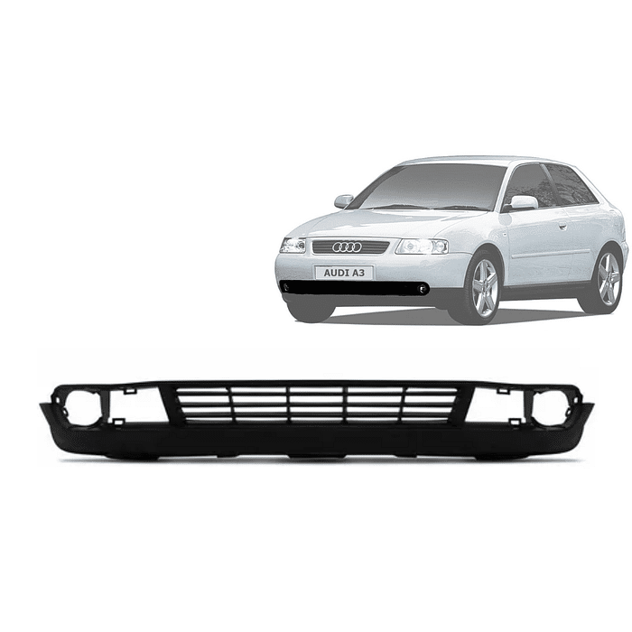 Saia Spoiler Dianteiro Audi A3 2001 2002 2003 2004 2005 06