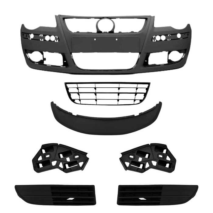 Kit Parachoque Dianteiro Completo Polo 2007 2008 2009