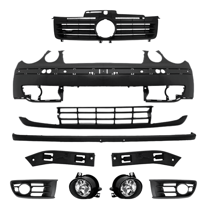 Kit Frente Parachoque Completo Polo 2003 2004 2005 2006