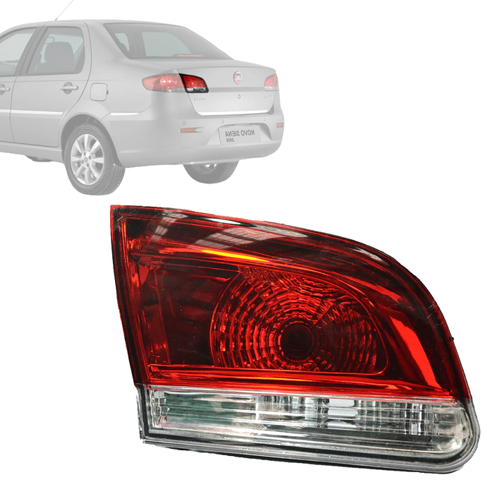 Lanterna Traseira Esquerdo Siena 2008 2009 2010 2011 2012 2013 2014 Mala