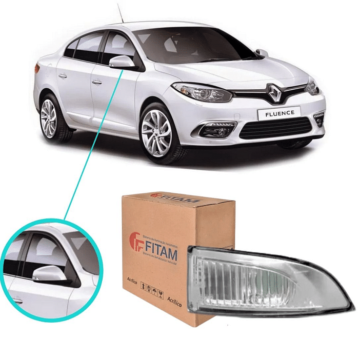 Pisca Retrovisor Direito Fluence 2010 2011 2012 2013 A 2018