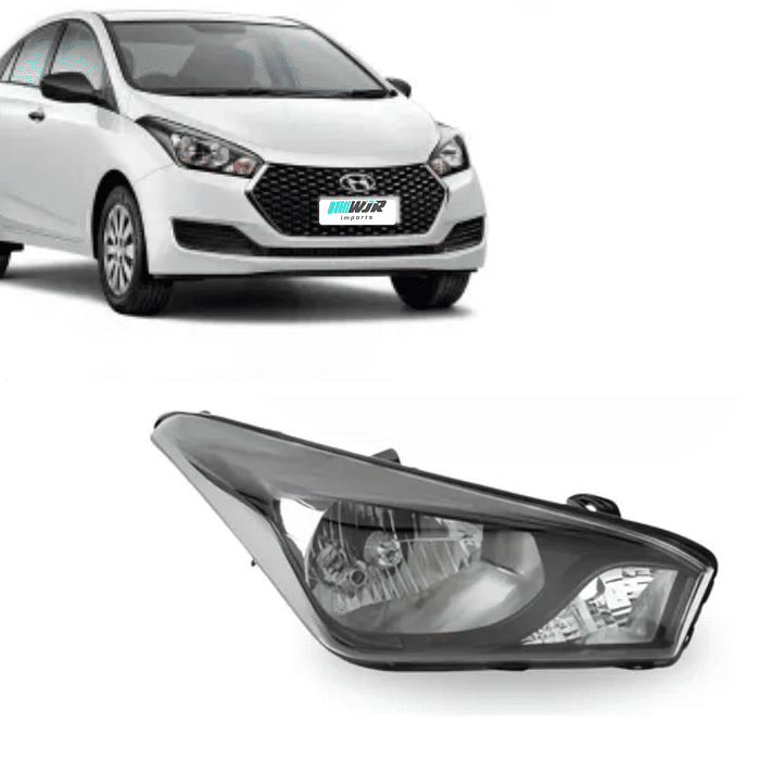 Farol Direito Hb20 2012 2013 2014 2015 2016 2017 2018 2019