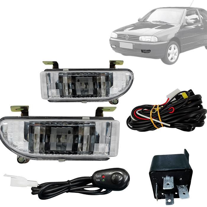 Kit Farol de Milha Gol 1996 1997 1998 1999