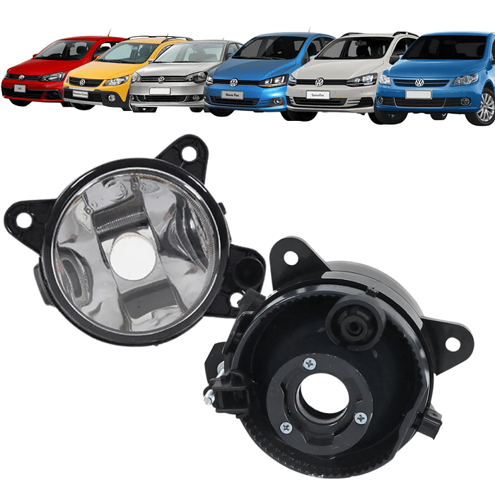 Farol Milha Esquerdo Polo 2007 2008 2009 2010 2011 Gol Saveiro Voyage G5 Policarbonato