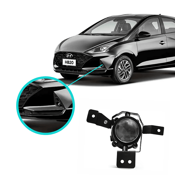 Farol Milha Esquerdo Hb20 2020 2021 2022