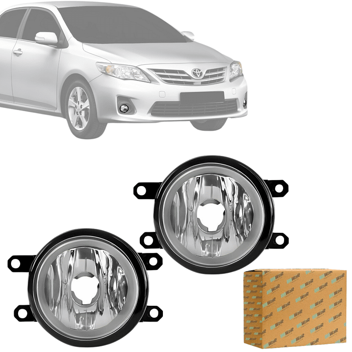 Par Farol Milha Corolla 2009 2010 2011 2012 2013