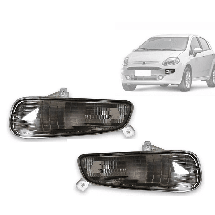 Par Pisca Parachoque Dianteiro Punto 2013 2014 2015 2016