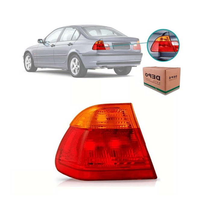 Lanterna Traseira Esquerdo BMW S3 1999 2000 2001 Sedan