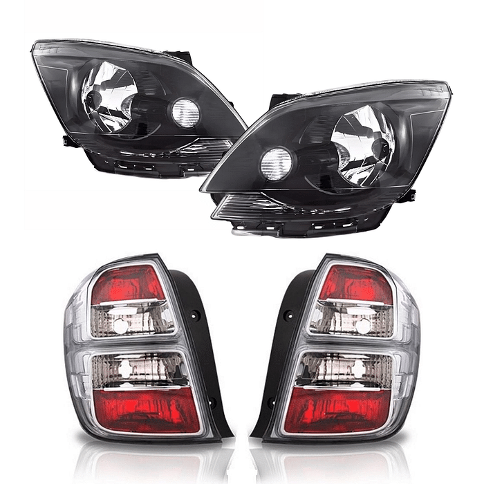 Kit Conjunto Farol E Lanterna Cobalt Fume 2012 2013 2014 2015