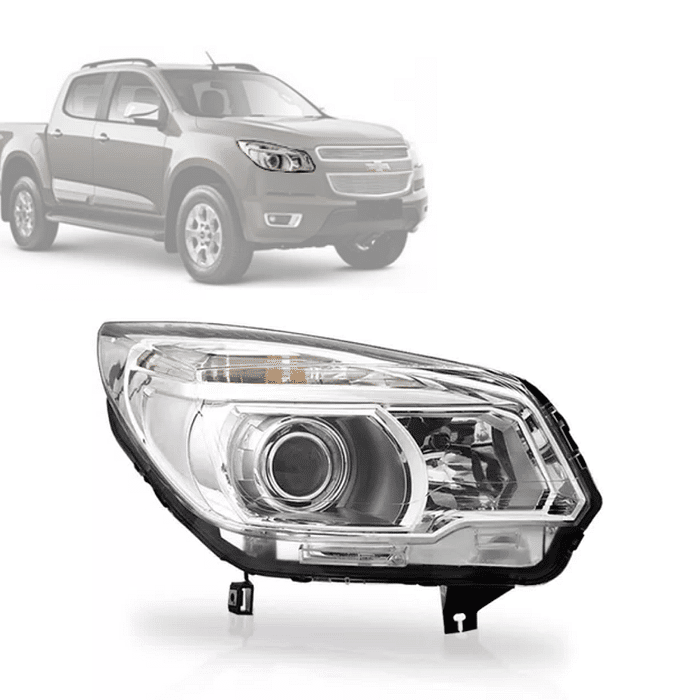 Farol Direito S10 2012 2013 2014 2015 Ltz Cromado