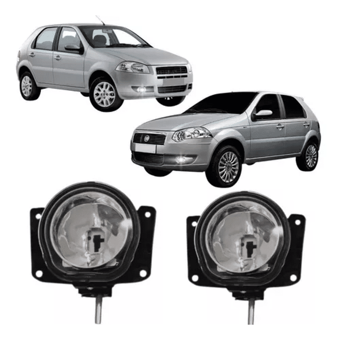 Farol Milha LD/LE Stilo Punto Palio Siena Uno 2001 A 2015