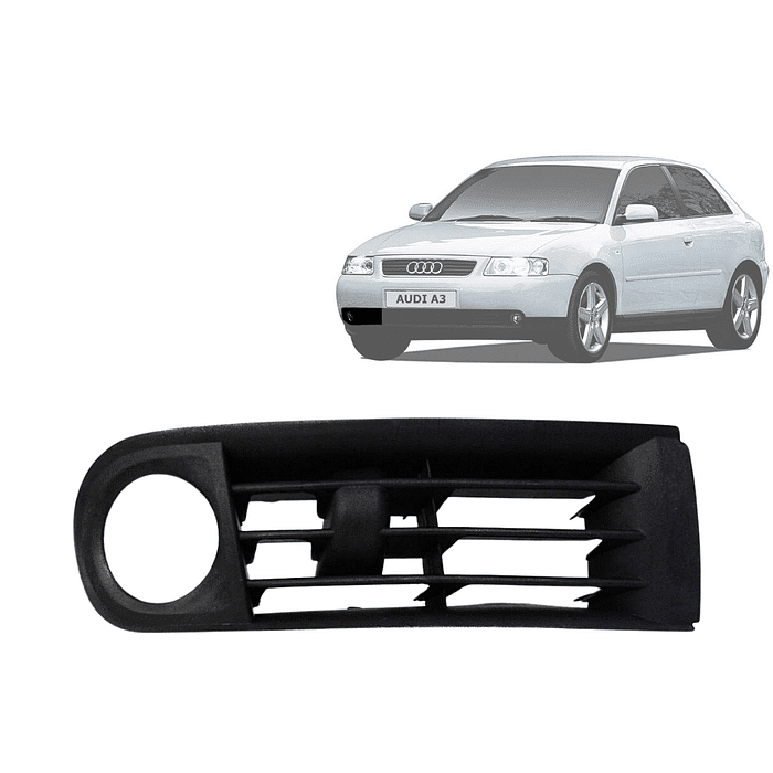Moldura Milha Direito Audi A3 2001 2002 2003 2004 2005 06