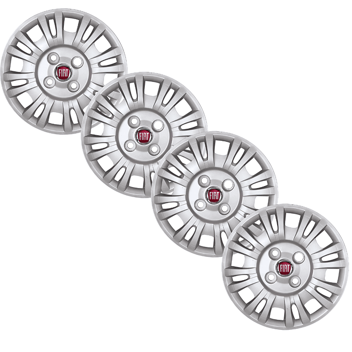 Jogo Calota Aro 13 Uno Fire 2004 2005 Prata