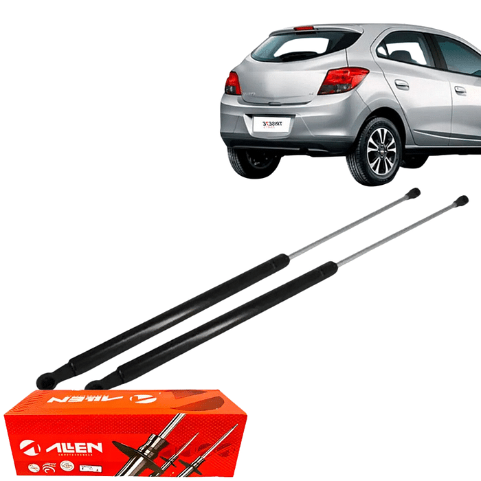 Par Amortecedor Tampa Traseira Onix 2012 2013 2014 A 2019