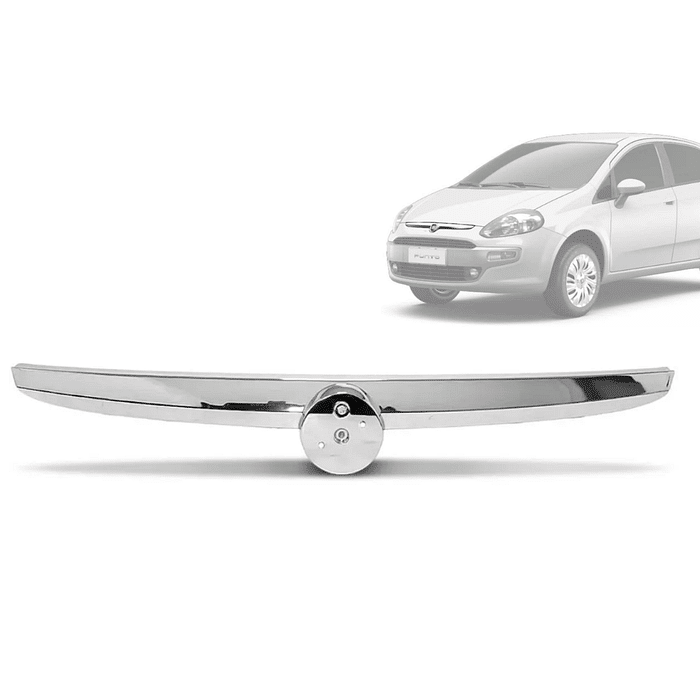 Grade Dianteira Punto 2013 2014 2015 2016 2017 Superior Cromado