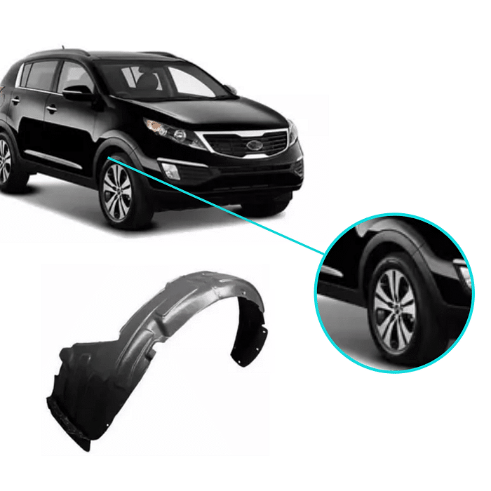 Parabarro Direito Sportage 2011 2012 2013 2014 2015