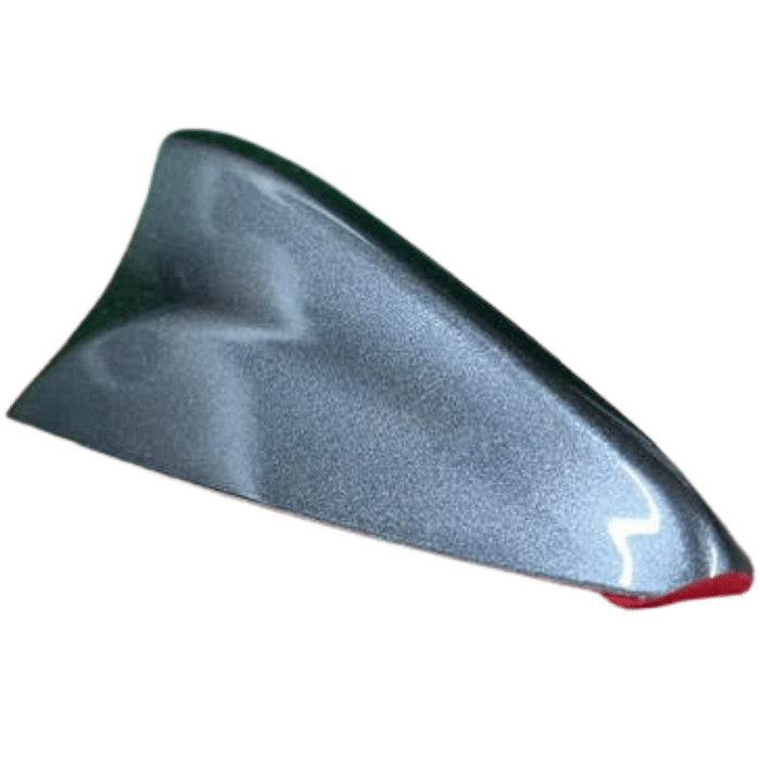 Antena De Teto Universal Shark Tubarão Esportivo Am/Fm Prata