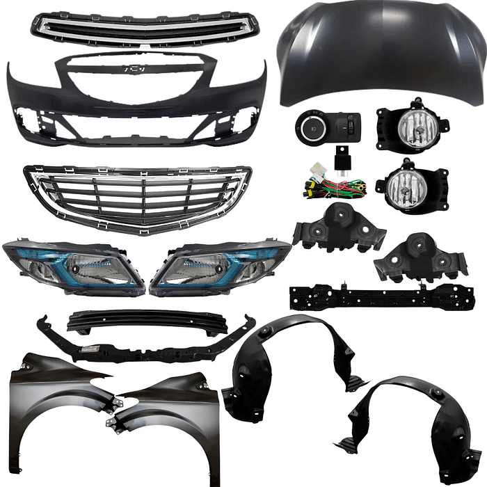 Kit Frente Prisma E Onix 2012 2013 2014 2015 2016