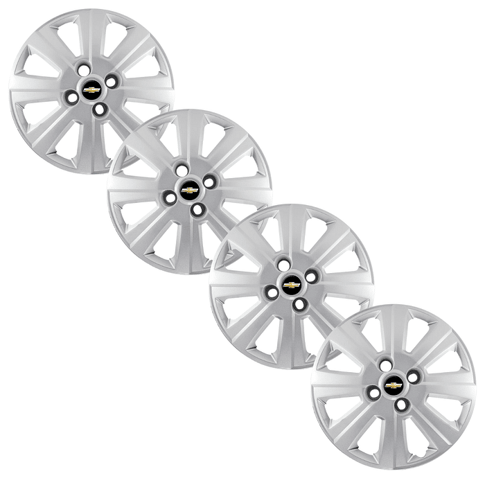 Jogo Calota Aro 14 Agile 2010 2011 2012 2013 Prata