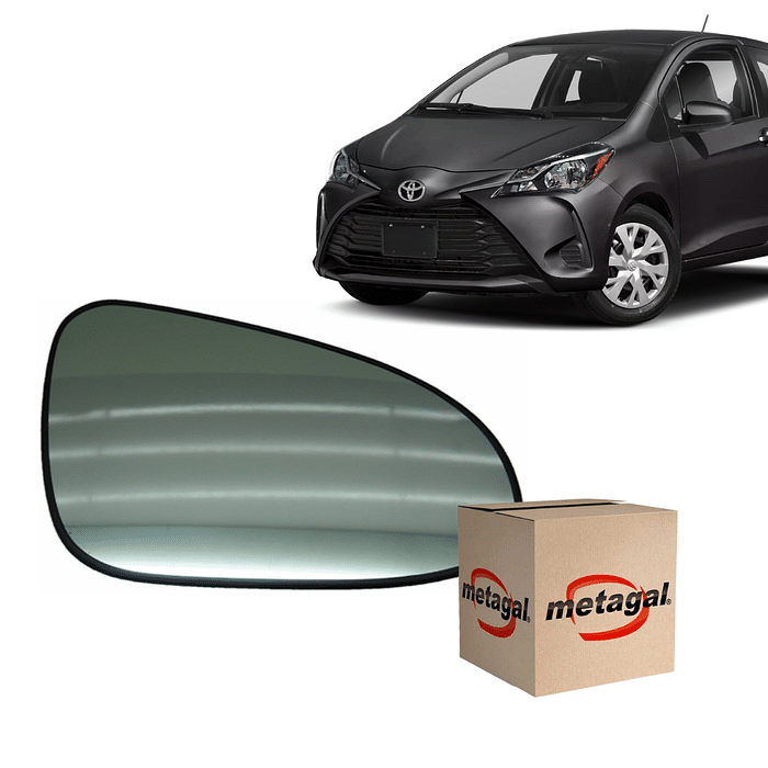 Lente Retrovisor Esquerdo Yaris 2018 2019 2020 2021 2022 2023 2024 2025
