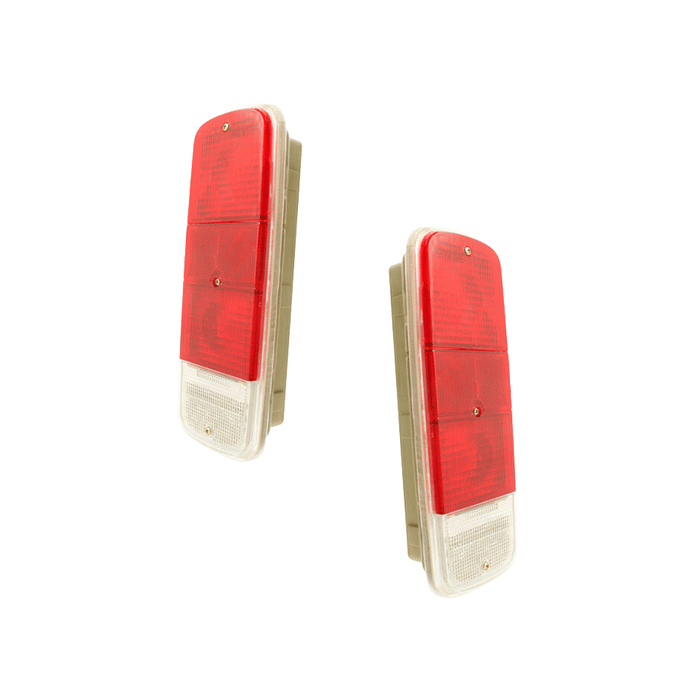 Par Lanterna Traseira Kombi Klipper 1976 a 2014 Bicolor