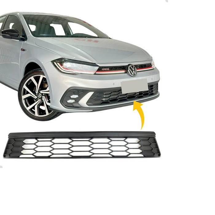 Grade central parachoque polo GTS