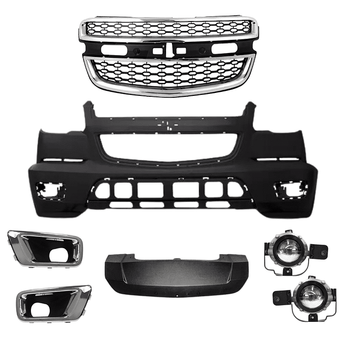 Kit Parachoque Dianteiro Completo S10 2012 2013 2014 2015