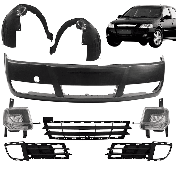Kit Parachoque Dianteiro Completo Astra 2008 2009 2010 2011