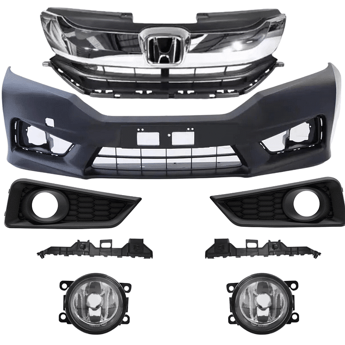 Kit Parachoque Dianteiro Completo City 2014 2015 2016 2017