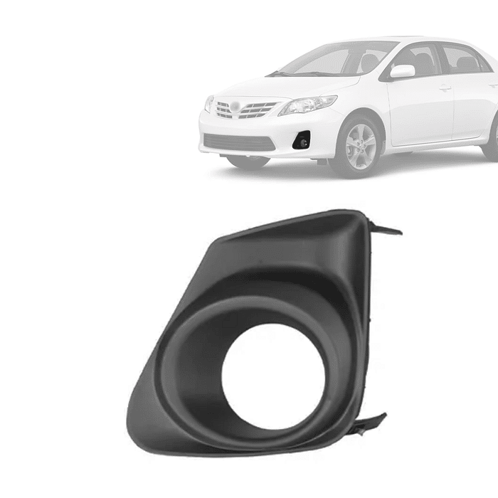 Moldura Milha Esquerdo Corolla 2012 2013 2014