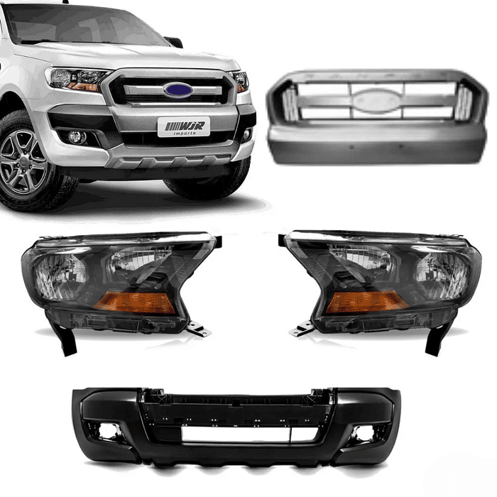 Kit Frente Ranger Xls 2017 2018 2019