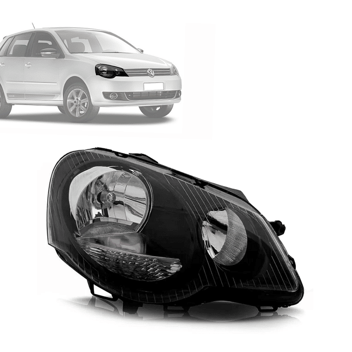 Farol Direito Polo 2007 2008 2009 2010 2011