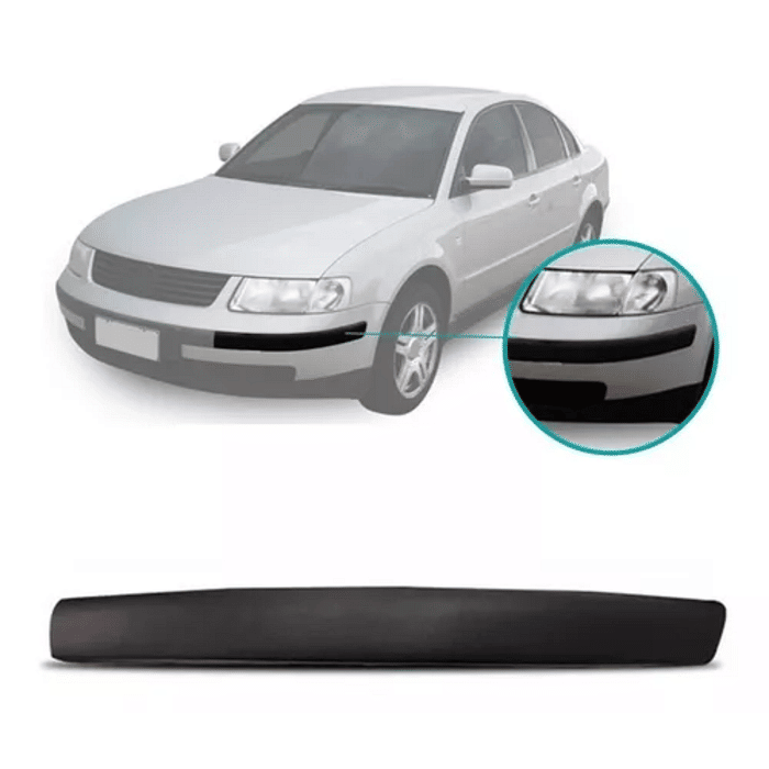 Moldura Parachoque Dianteiro Esquerdo Passat 97 98 99 2000
