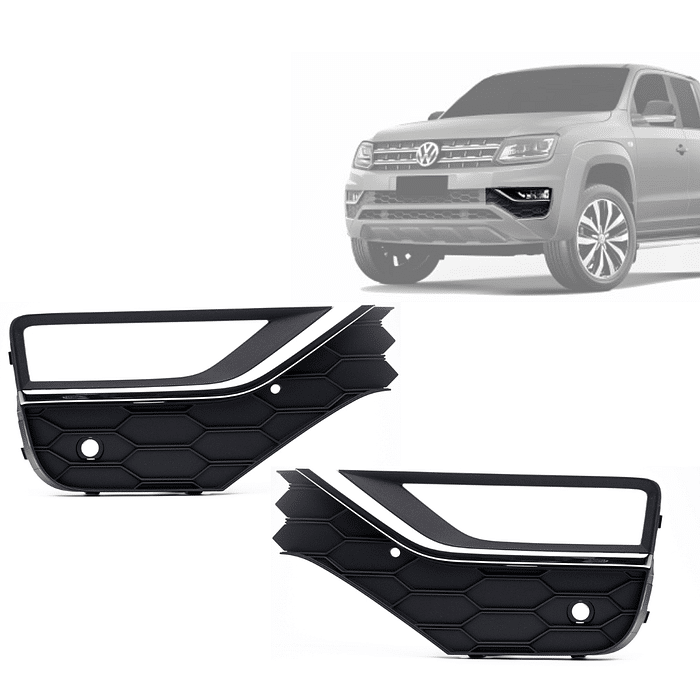 Par Moldura Milha Amarok 2017 2018 2019 2020