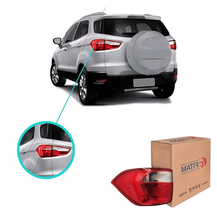 Lanterna Traseira Direito Ecosport 2013 2014 2015 2016 Canto