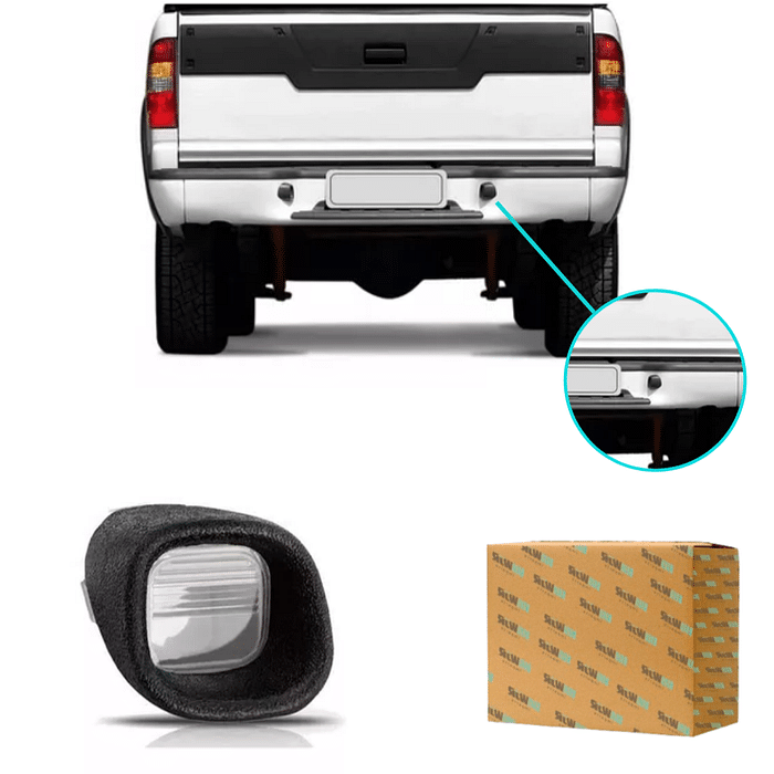 Luz De Placa Traseiro Direito S10 2001 2002 2003 2004 05 06