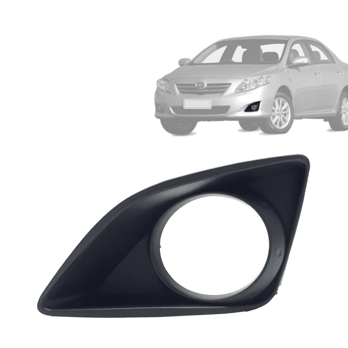 Moldura Milha Esquerdo Corolla 2009 2010 2011