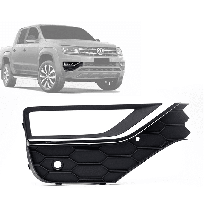 Moldura Milha Direito Amarok 2017 2018 2019 2020