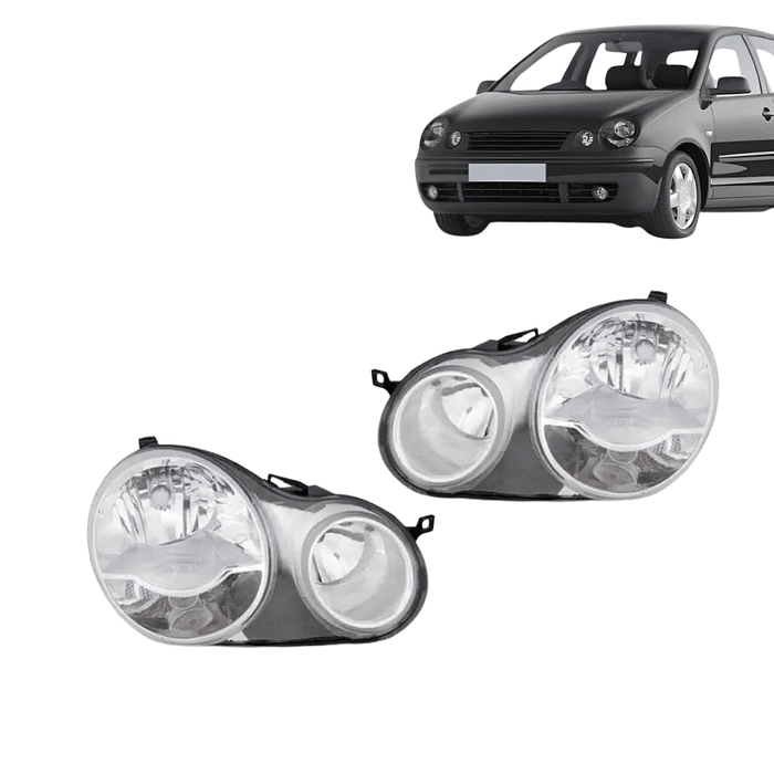 Par Farol Cromado Polo 2003 2004 2005 2006