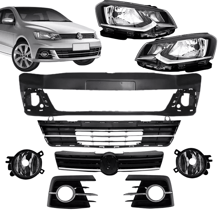 Kit Frente Gol Voyage G7 2016 2017 2018 2019