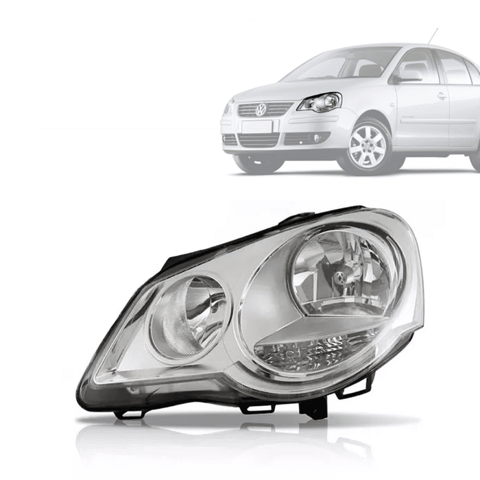 Farol Esquerdo Polo 2007 2008 2009 2010 2011 Cromado