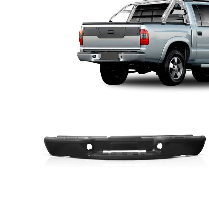 Parachoque Traseiro Completo S10 2001 2002 2003 2004 2005 2006 2007 2008 2009 2010 2011