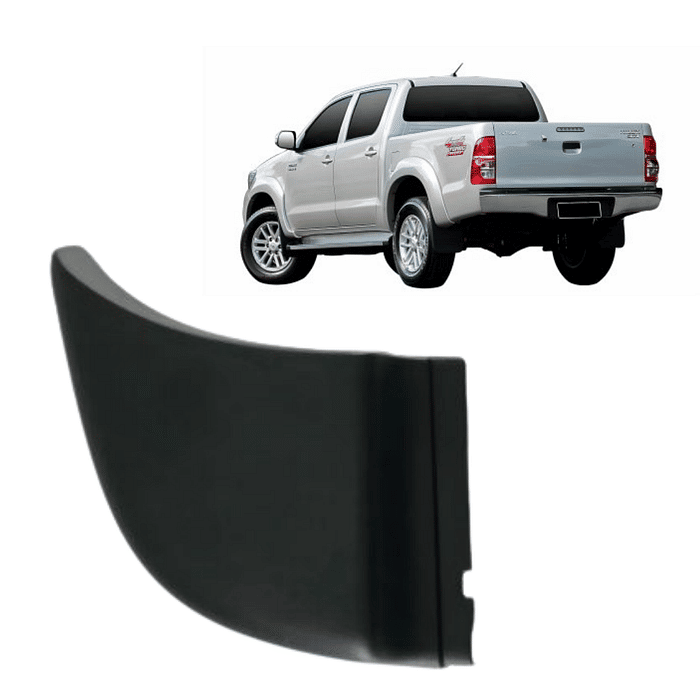 Pisante Parachoque Traseiro Esquerdo Hilux Pick Up 2005 A 2015