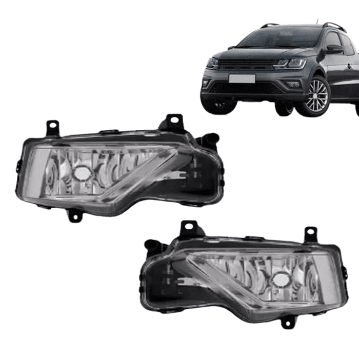 Par Farol Milha Saveiro G7 Gol Track 2017 2018 2019