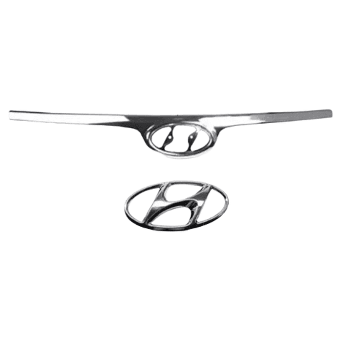 Friso Grade Cromado i30 2009 2010 2011 2012 + Emblema