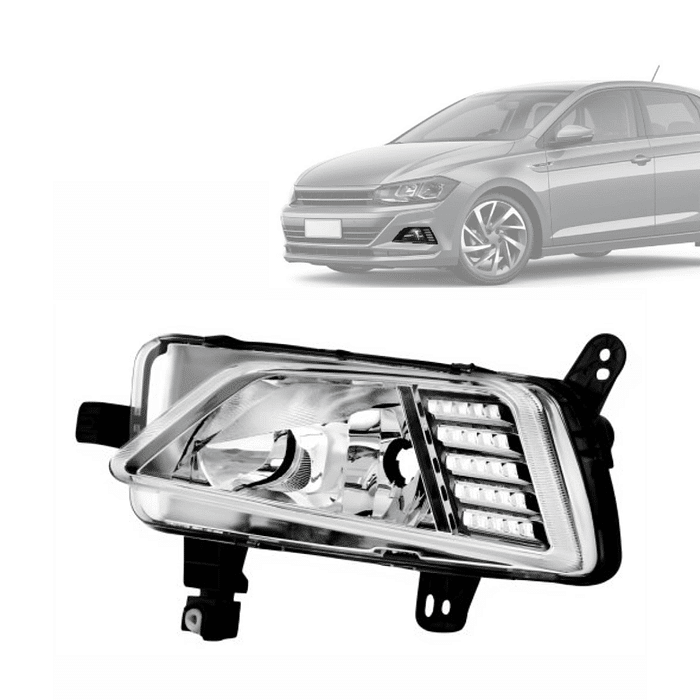Farol Milha Esquerdo Polo 2017 2018 2019 2020 C/ Led