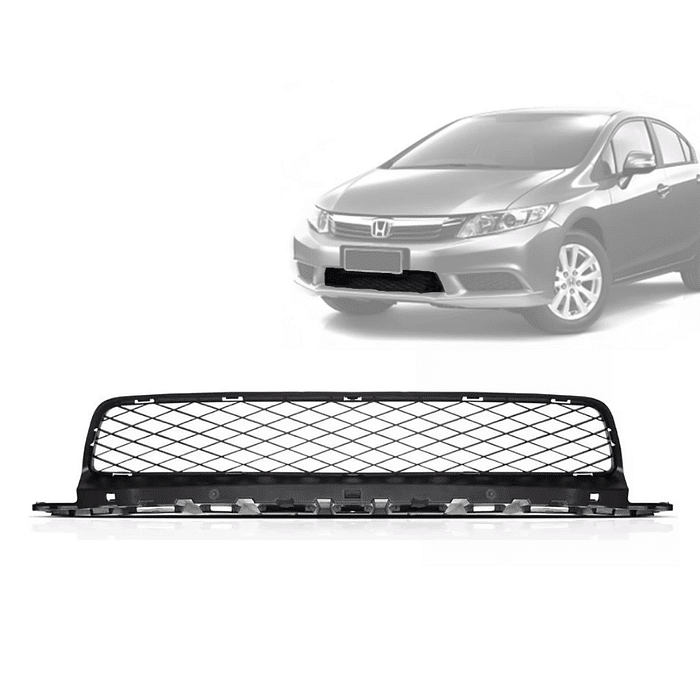 Grade Dianteira Civic 2012 2013 2014 Inferior